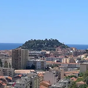 Apartment 02 Vue Panoramique -wifi- Parking Prive -nice, Nice